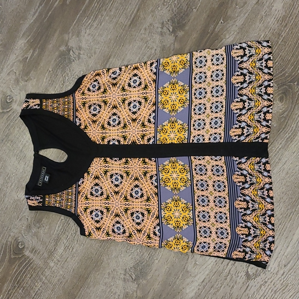 Metaphor Mixed Media Tank Top